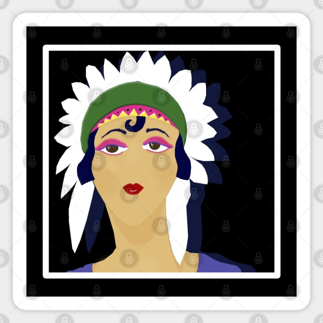 Woman power Sticker by Nosa rez